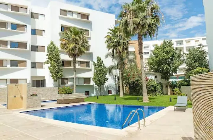 Central Panoramic View In Agadir Bay, Big Terrace, Pools, Wifi, Parking 0*,